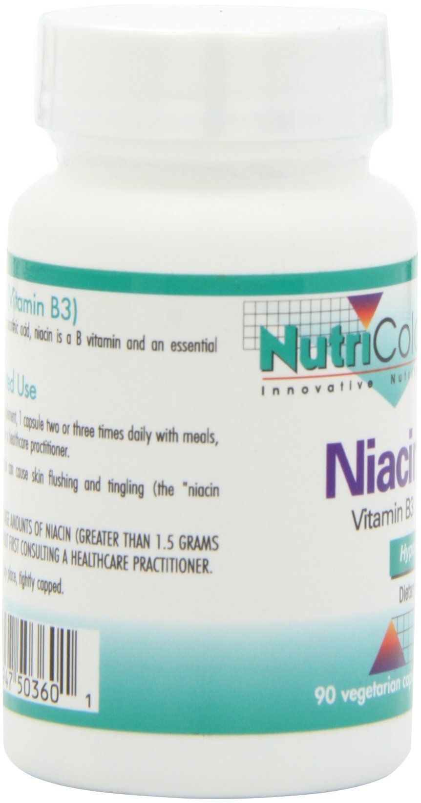 Allergy Research Group Niacin Vitamin B3 Nicotinic Acid - 90 Capsules - image 6