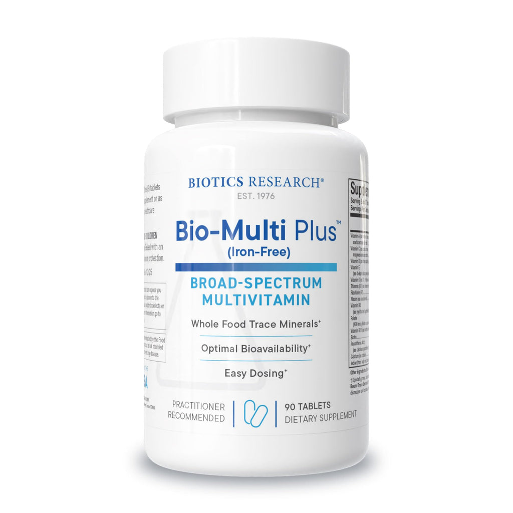 BIOTICS RESEARCH Bio Multi Plus Iron Free Multivitamin - 90 Tablets