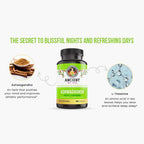 Ancient Bliss Ashwagandha with L-Theanine & Black Pepper - 60 Capsules - image 3