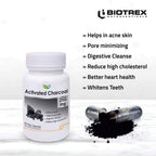 Generic Activated Charcoal 250mg Digestive Cleanse - 60 Capsules - image 6
