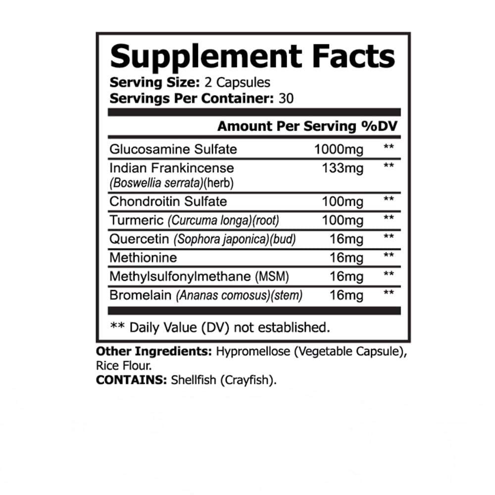 PureNature Plus Joint Rest Joint Support - 60 Capsules - image 2