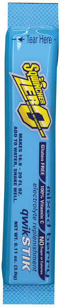 Sqwincher Zero Mixed Berry Electrolyte Replacement - 50 Sticks
