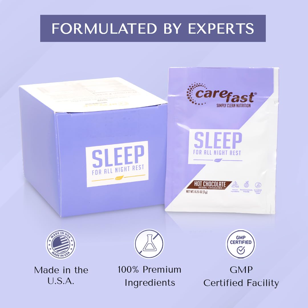 CAREFAST Sleep Hot Chocolate Drink Mix - 15 Packets - image 5