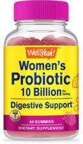 WellYeah Probiotics for Women Gummies 10 Billion CFU - 60 Gummies