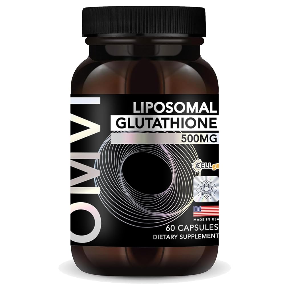 Omvi Liposomal Glutathione 500mg Antioxidant - 60 Capsules