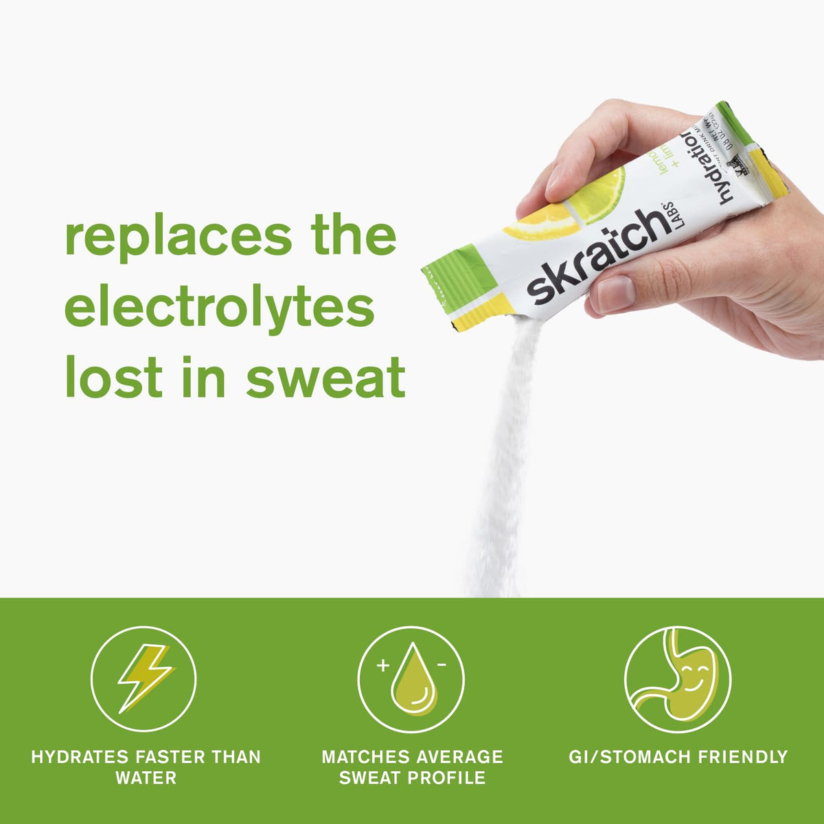 Skratch Labs Hydration Sports Drink Mix, Electrolyte Powder Packets