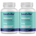 BESTVITE Melatonin 6mg Sleep Support - 240 Vegetarian Capsules