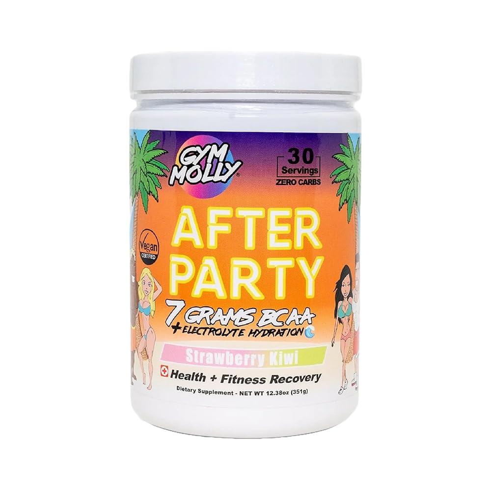 Gym Molly After Party Vegan BCAA Powder - 12.38 oz