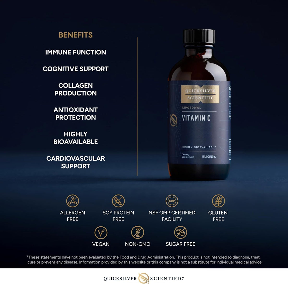 Quicksilver Scientific Liposomal Vitamin C - 4 oz / 120 ml - image 4