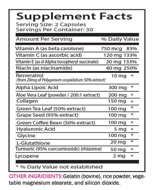 Swan Life Essentials Collagen Support Anti-Wrinkle Complex - 60 Capsules - image 5