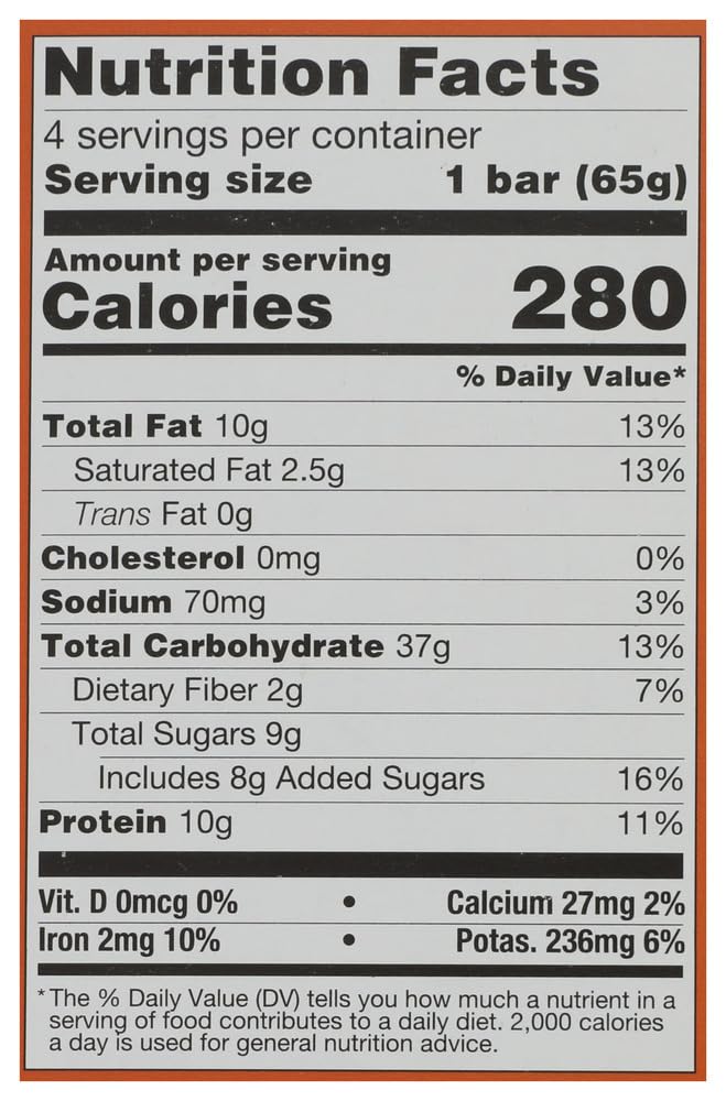 GoMacro Energy Bar Double Chocolate Peanut Butter Organic - 4 Pack - image 5