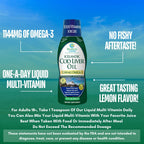Tropical Oasis Icelandic Cod Liver Oil Omega-3 1144mg - 16 Fl Oz - image 4