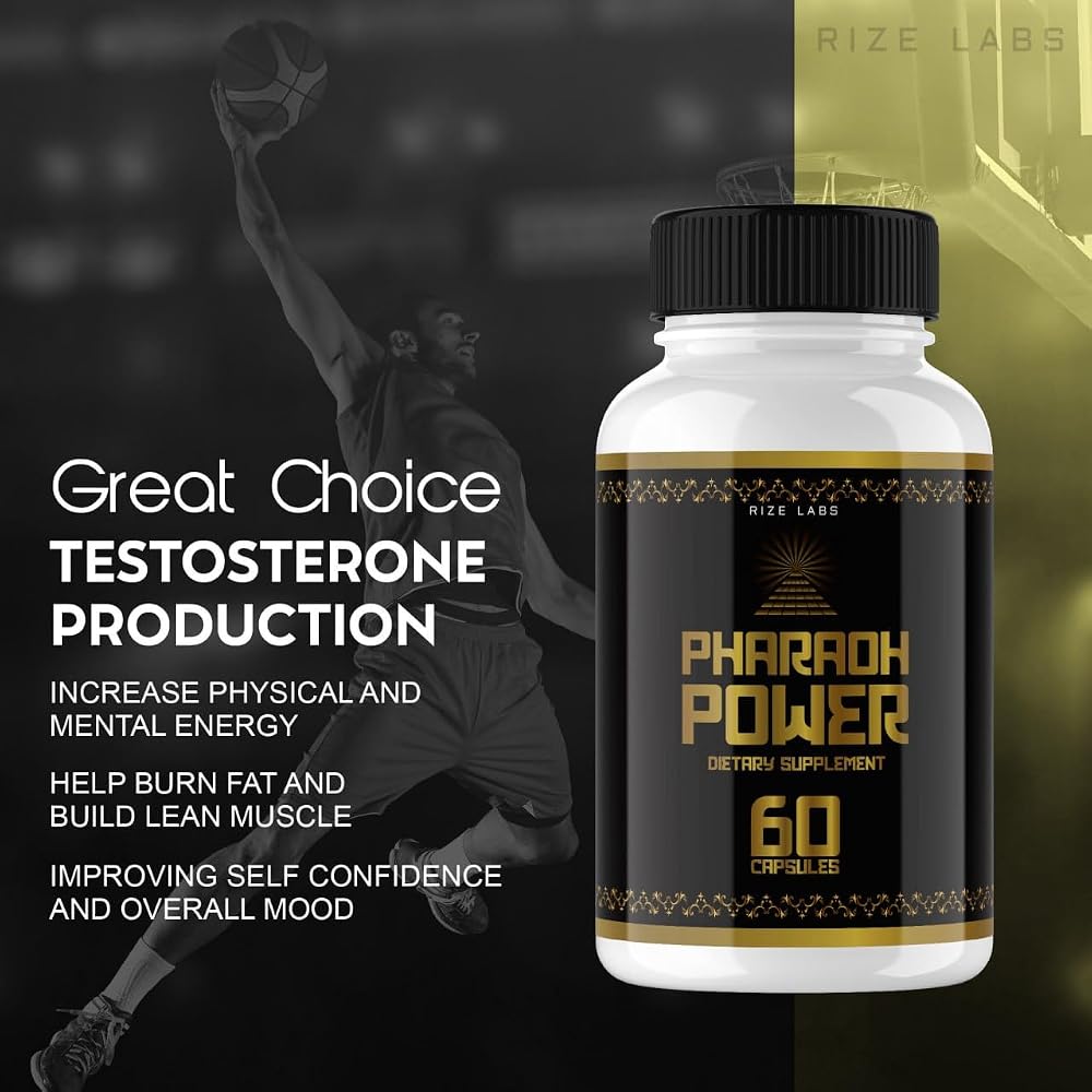 rize labs Pharaoh Power Supplement - 300 Capsules - image 2