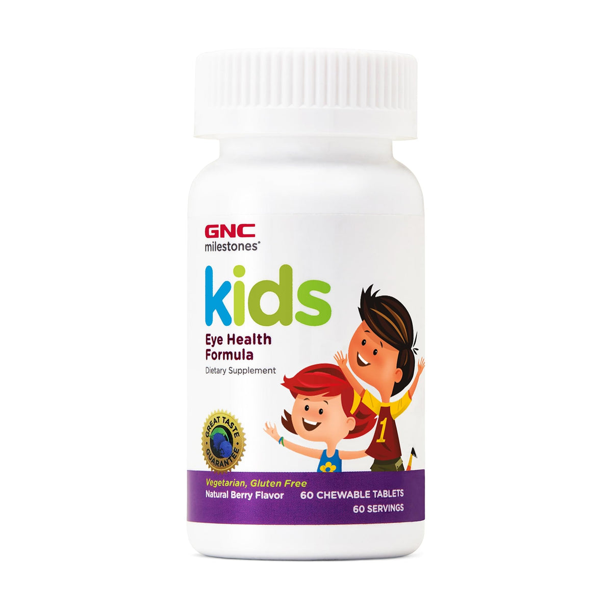 GNC Milestones Eye Health Formula Lutein Zeaxanthin - 60 Tablets