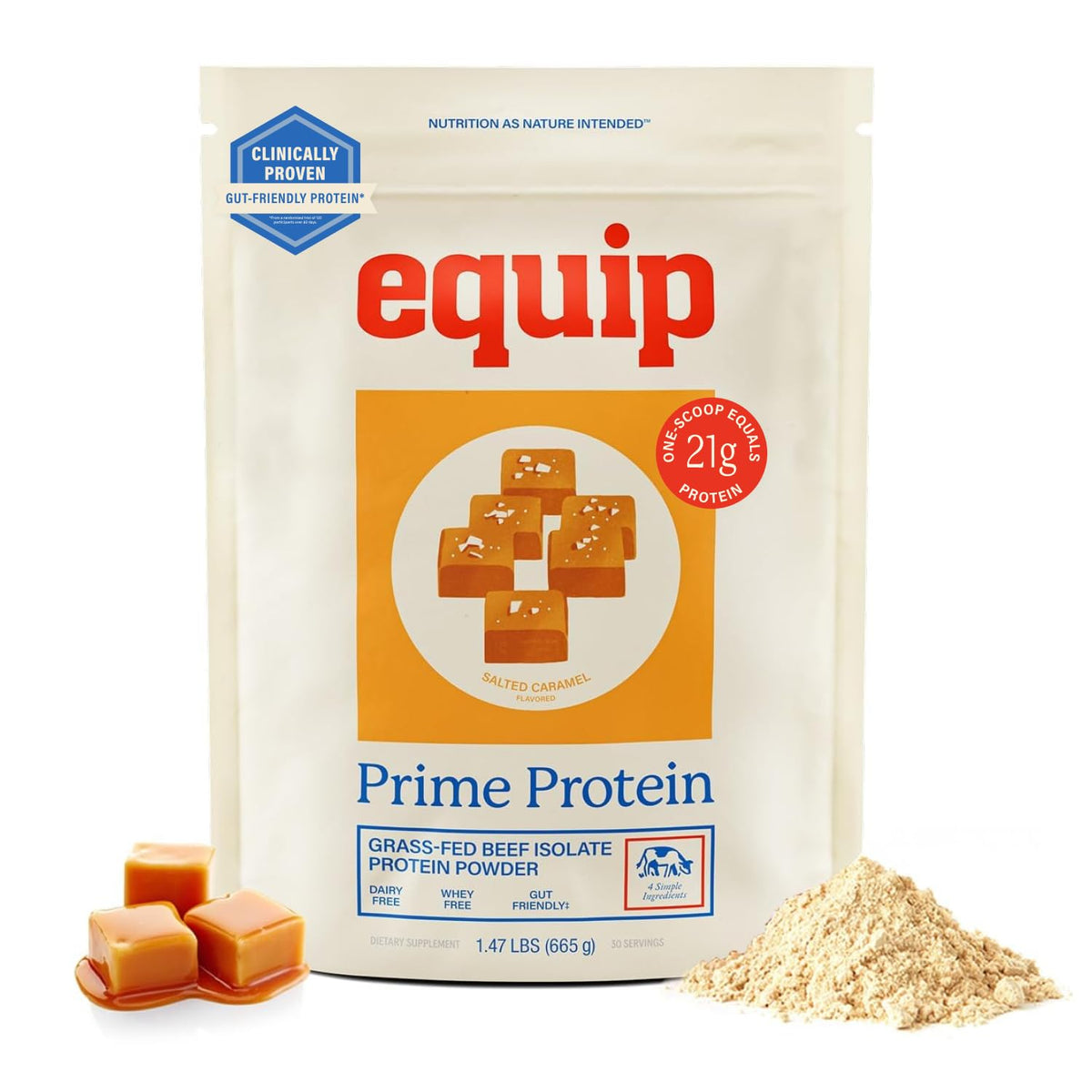 Equip Prime Protein Powder - Gut-Friendly