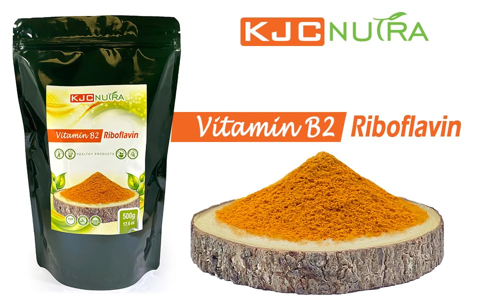 KJC Nutra Vitamin B2 Riboflavin Powder - 500 g - image 4