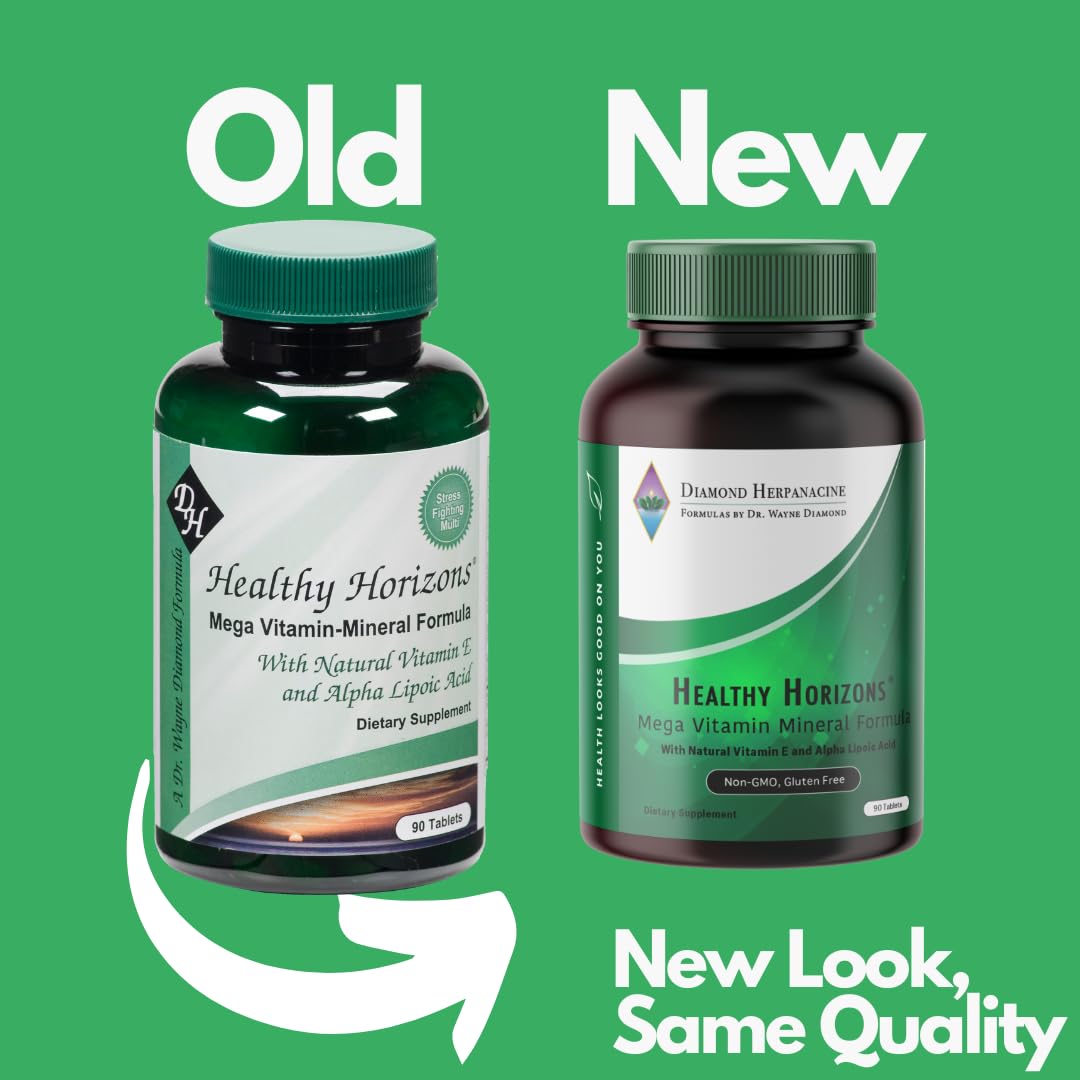 Herpanacine Diamond Healthy Horizons Multivitamin - 90 Tablets - image 3