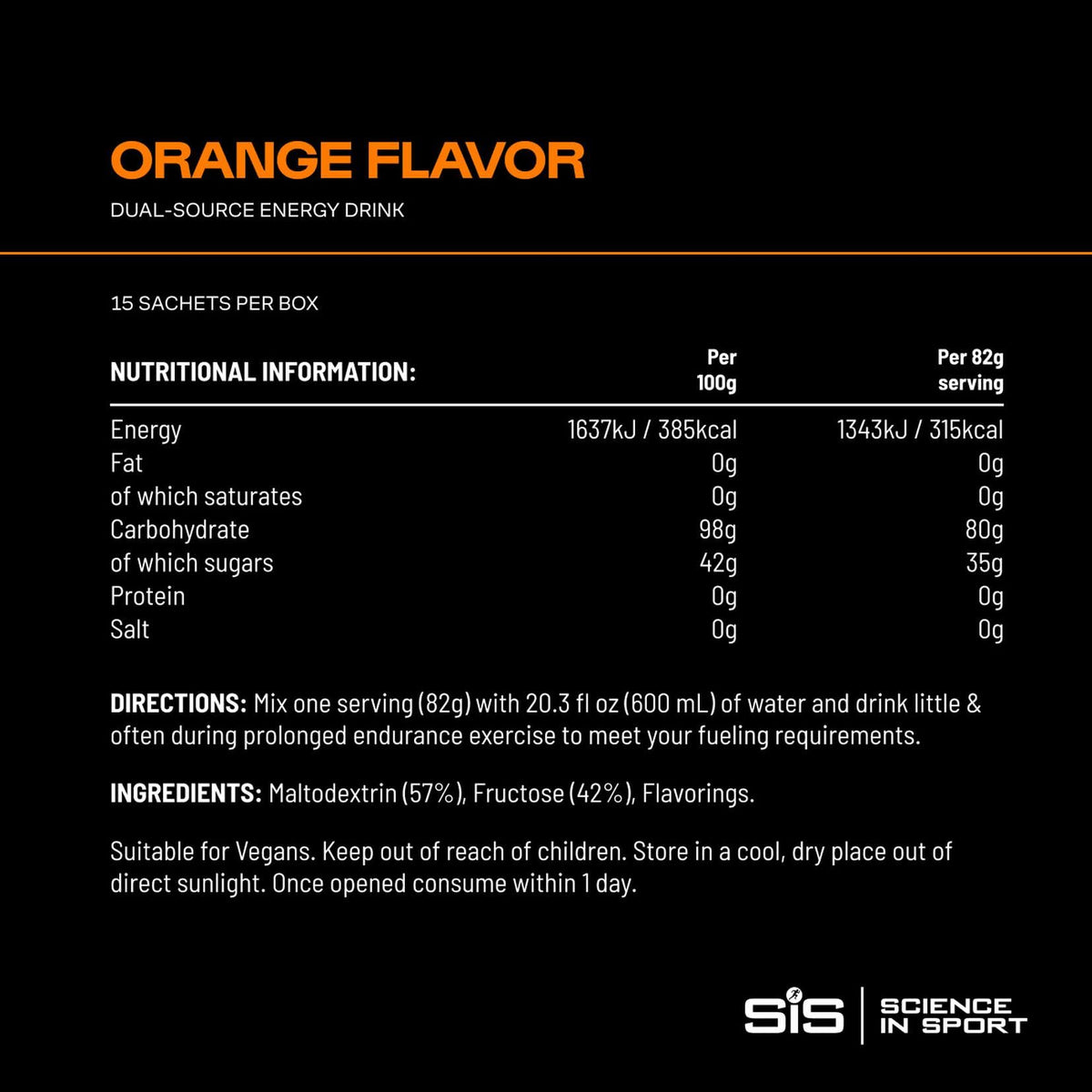 Science in Sport SiS BETA Fuel 80 Drink Mix, 80g Carbohydrate