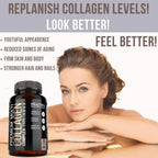 HEALTHYU NUTRITION Multi Collagen Peptides Types I II III V X - 90 Capsules - image 6