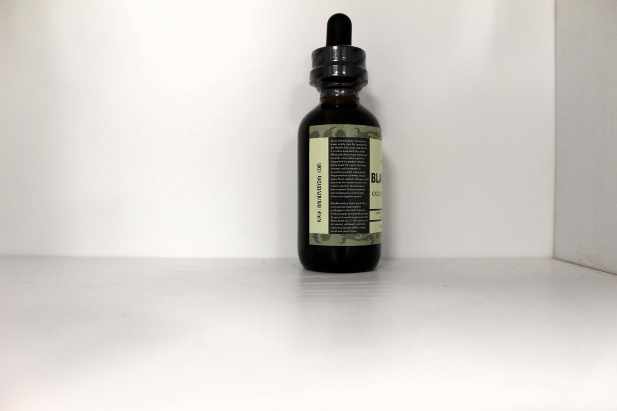 HalalEveryDay- USDA Organic Black Seed Oil - 100% Pure