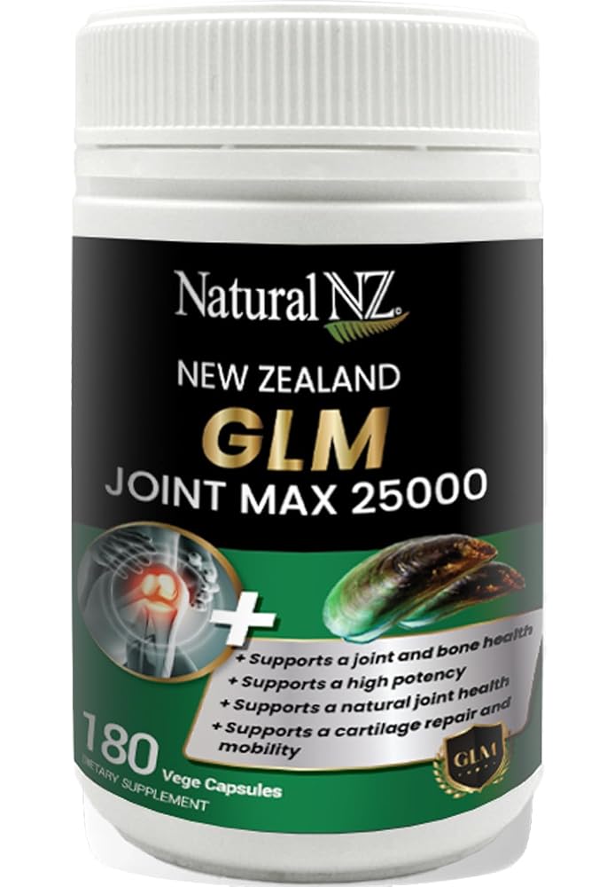 Natural NZ GLM Green Lipped Mussel Joint Max 25000 - 180 Capsules - image 4