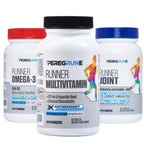 PEREGRUNE Runner Multivitamin with Omega-3 Fish Oil & Joint Support - 3-Pack