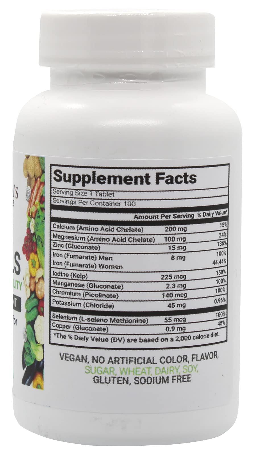 Peter's Choice Major Minerals Multimineral Tablet - 100 Tablets - image 3