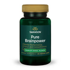 Swanson Pure Brainpower Brain Health Supplement - 60 Vegetarian Capsules
