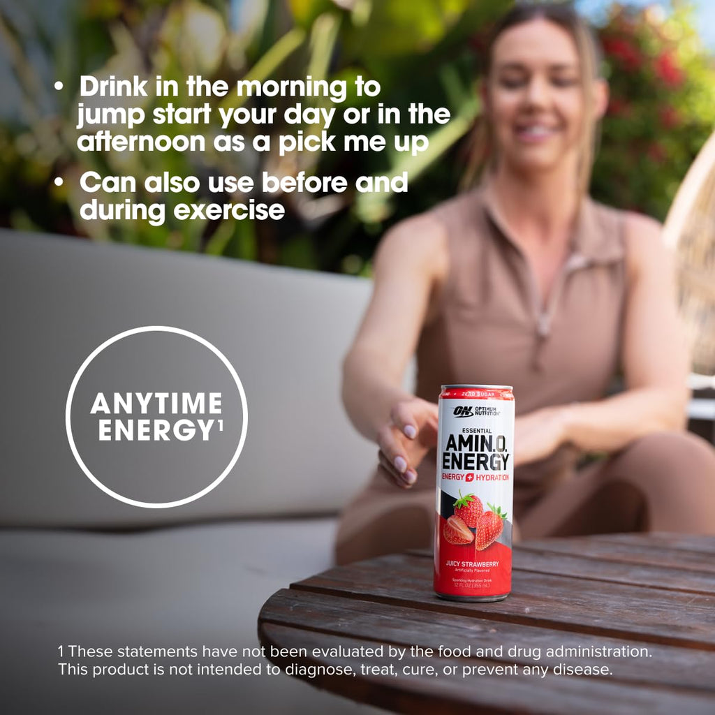 Optimum Nutrition Essential Amino Energy Sparkling Hydration Drink