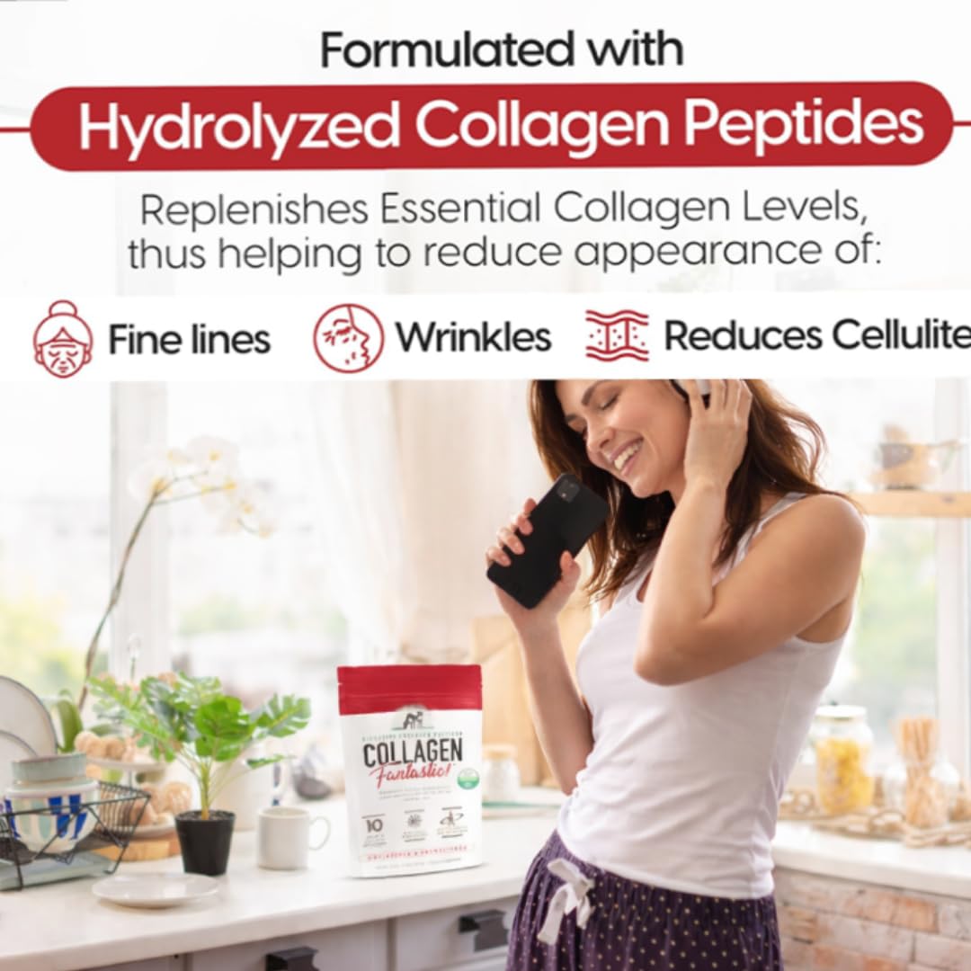 Fantastic Nutrition Collagen Peptides Powder Unflavored - 90 Servings - image 2
