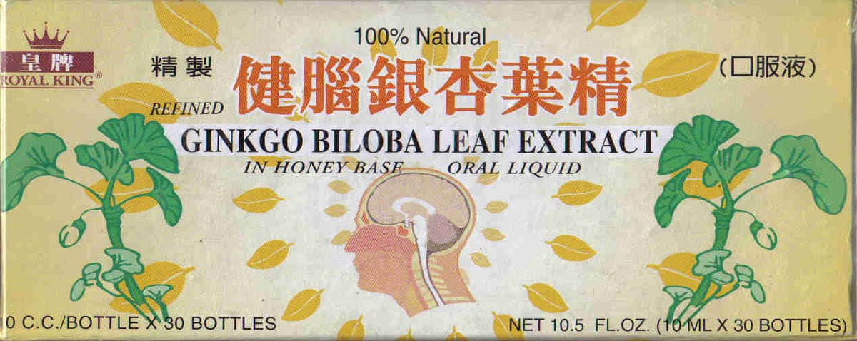 Royal King Ginkgo Biloba Leaf Extract - 30 Bottles