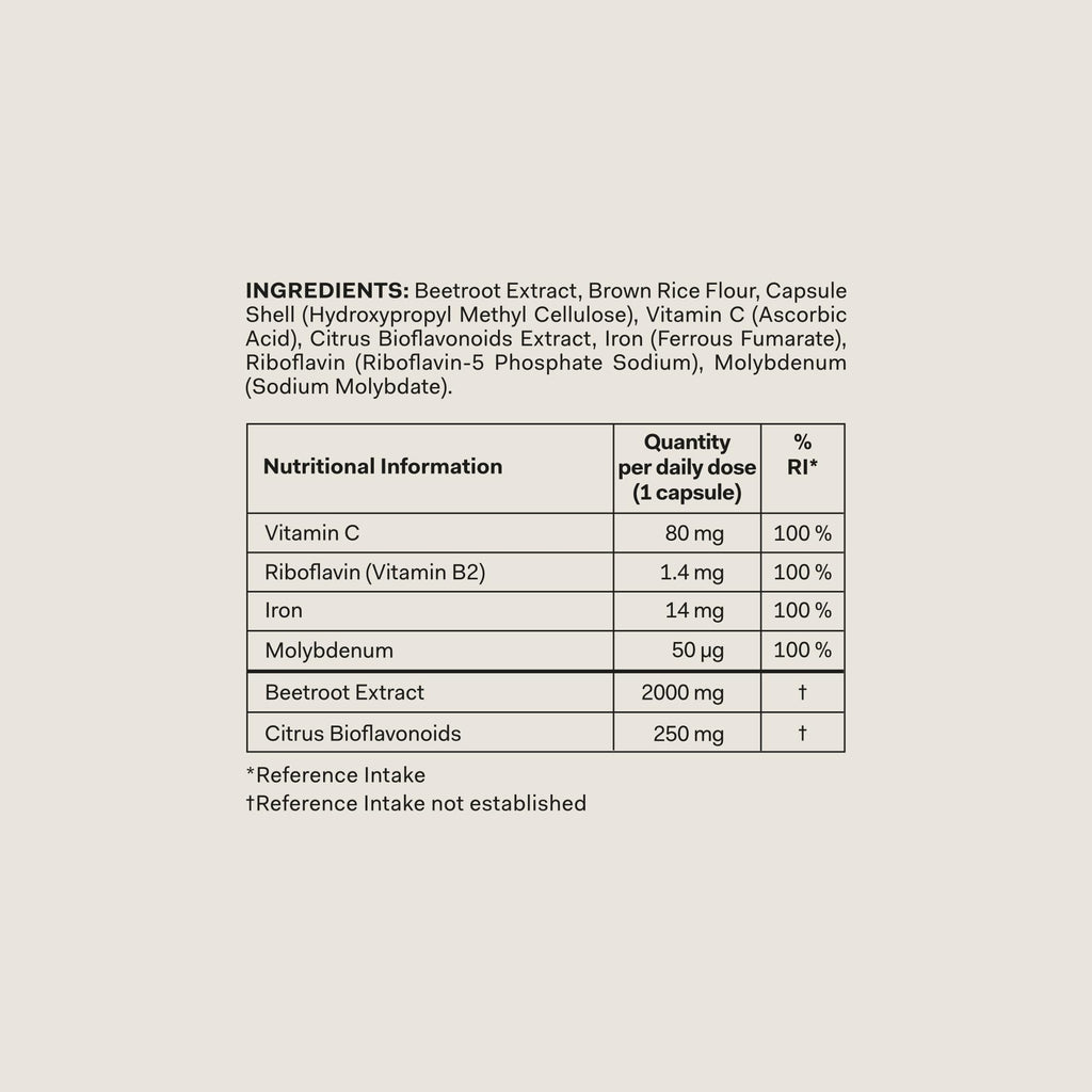 The Nue Co. Iron Supplement Vegan Capsules - 30 Capsules - image 2