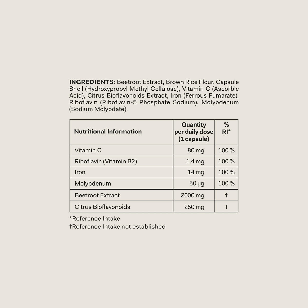 The Nue Co. Iron Supplement Vegan Capsules - 30 Capsules - image 2