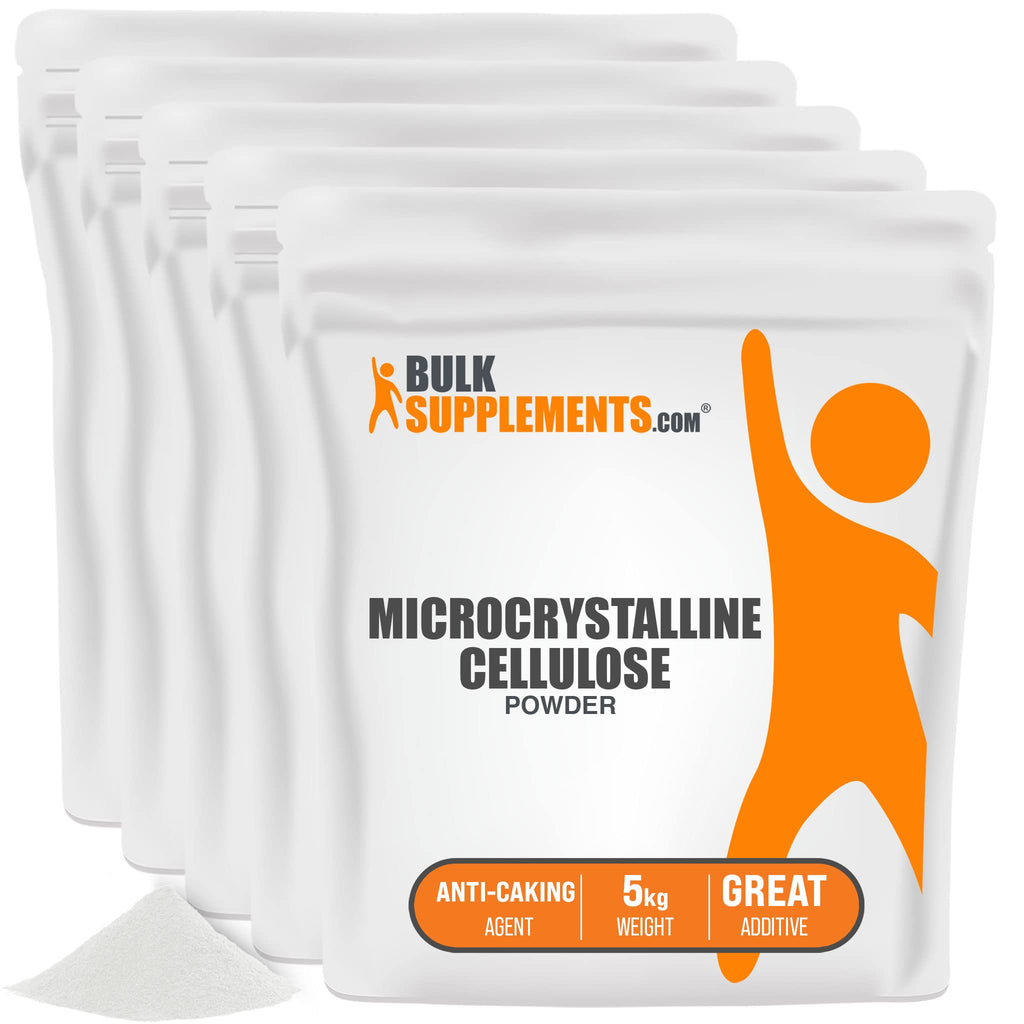 BulkSupplements.com Microcrystalline Cellulose Powder (MCC)