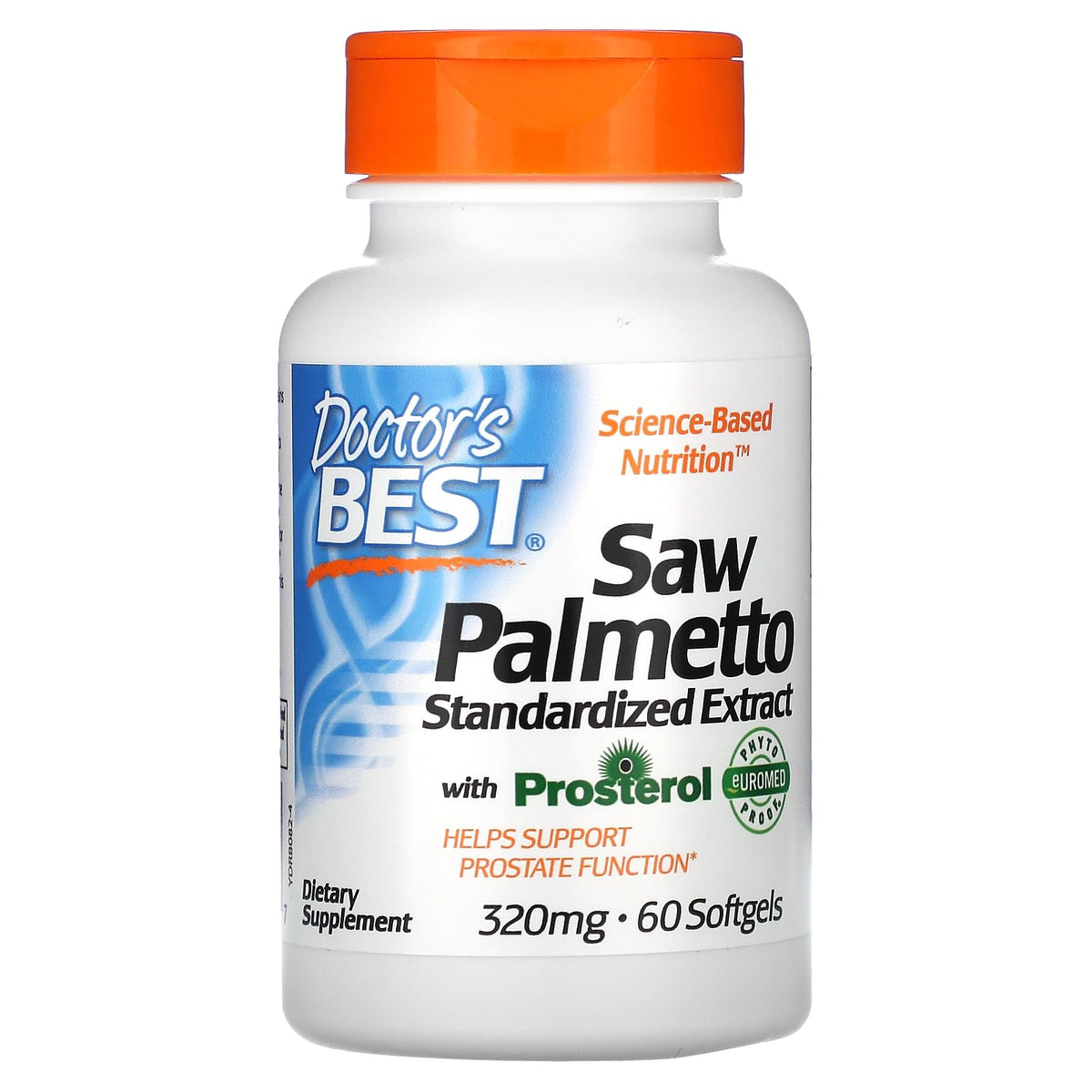 Doctor's BEST Saw Palmetto Extract 320 mg - 60 Softgels