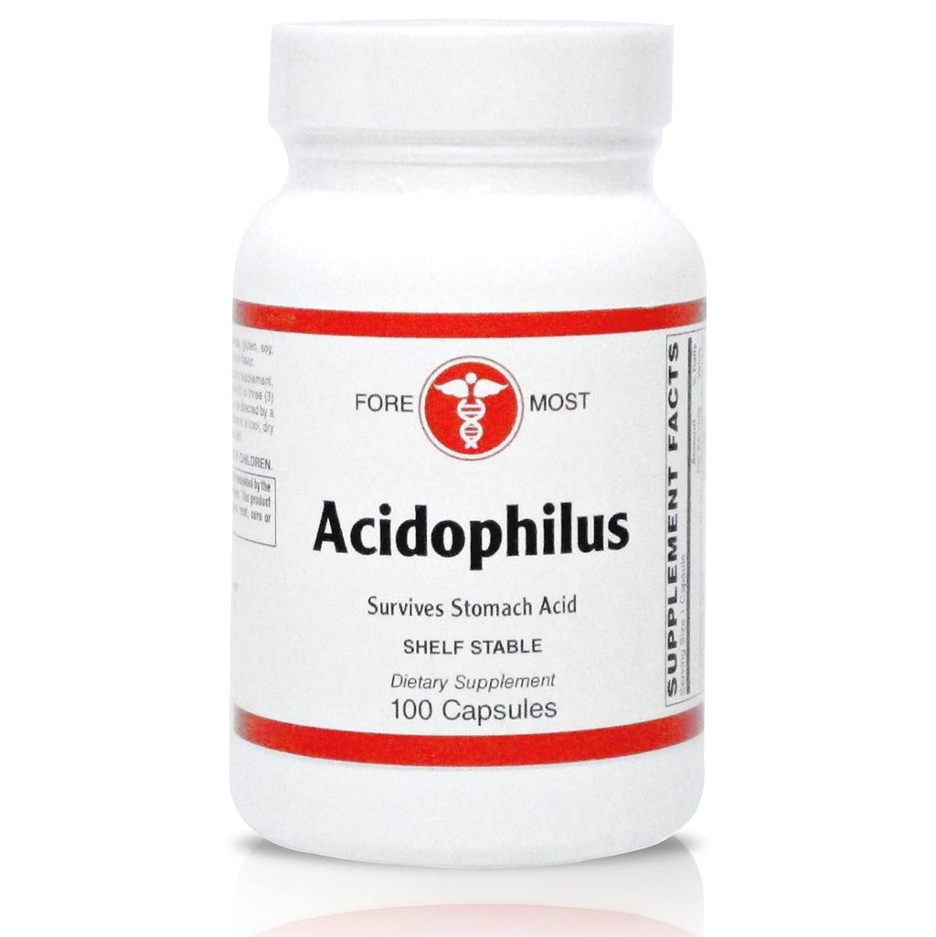 Holistic Health Acidophilus Probiotic Capsules - 100 Capsules
