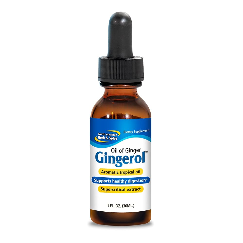 NORTH AMERICAN HERB & SPICE Gingerol - 1 fl oz - Cold-Extracted