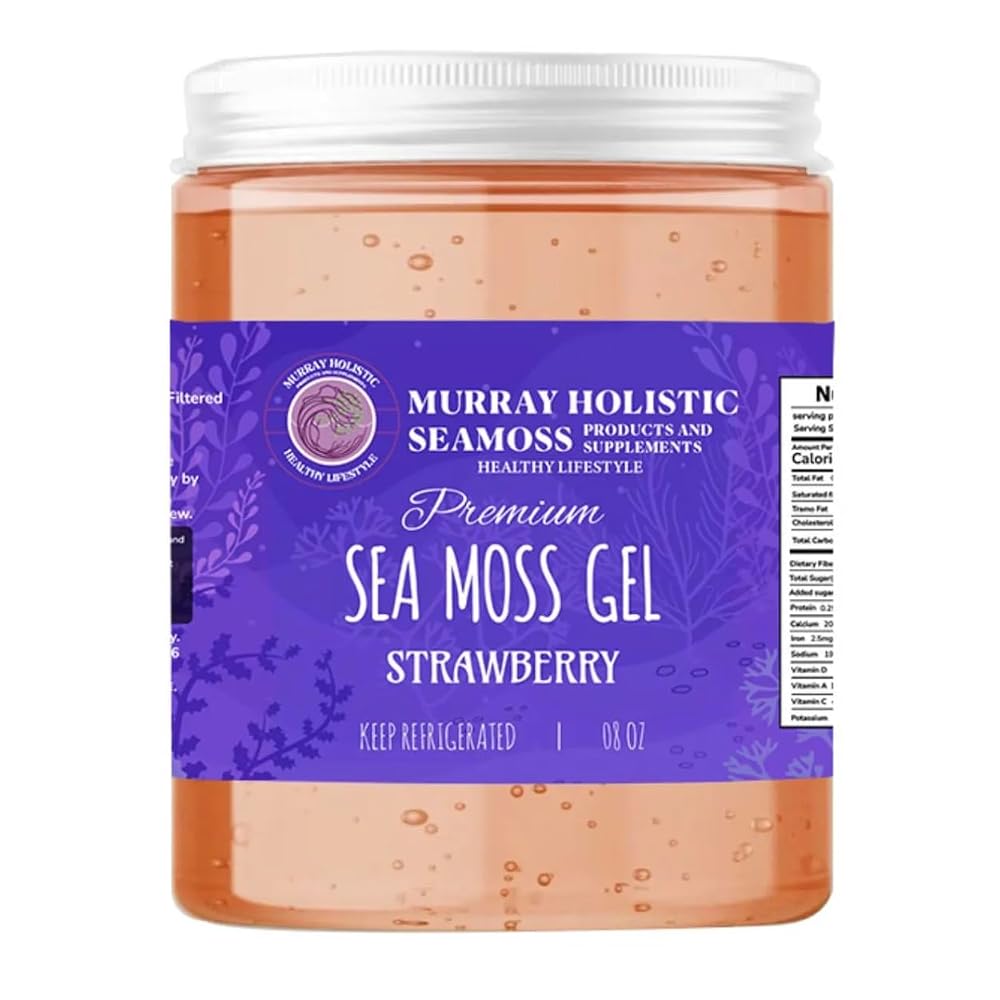 Generic Organic Strawberry Sea Moss Gel - 8 Fluid Ounces