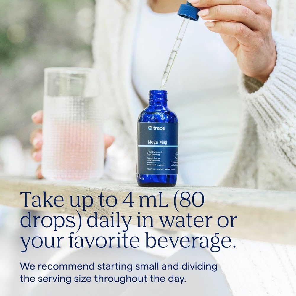 Trace Minerals Mega-Mag Ionic Magnesium Liquid Drops - 4 fl oz - image 4
