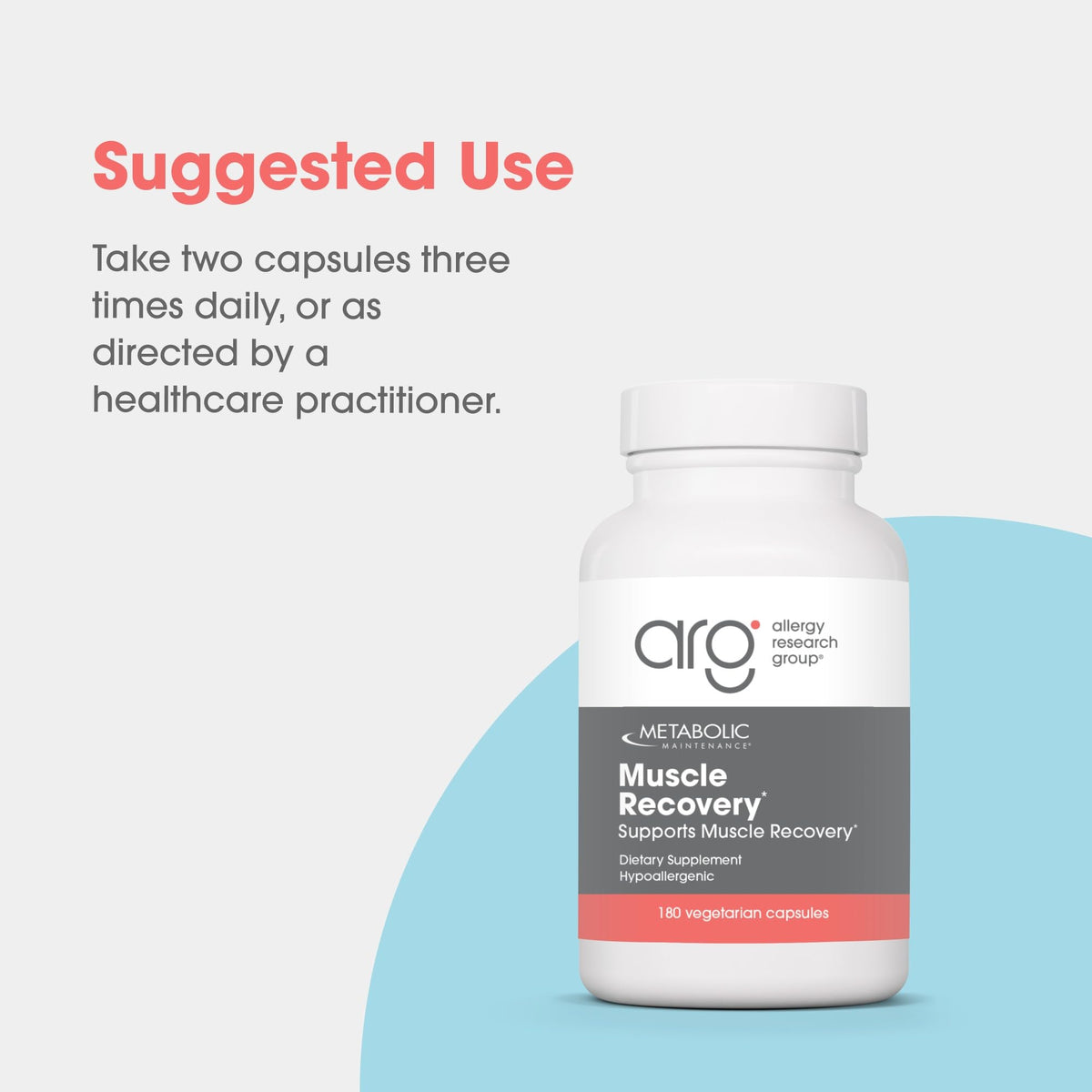 Metabolic Maintenance Muscle Recovery Electrolyte - 180 Capsules - image 3