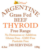 CurEase Beef Thyroid Powder Grass Fed Argentine - 4.2oz - image 2