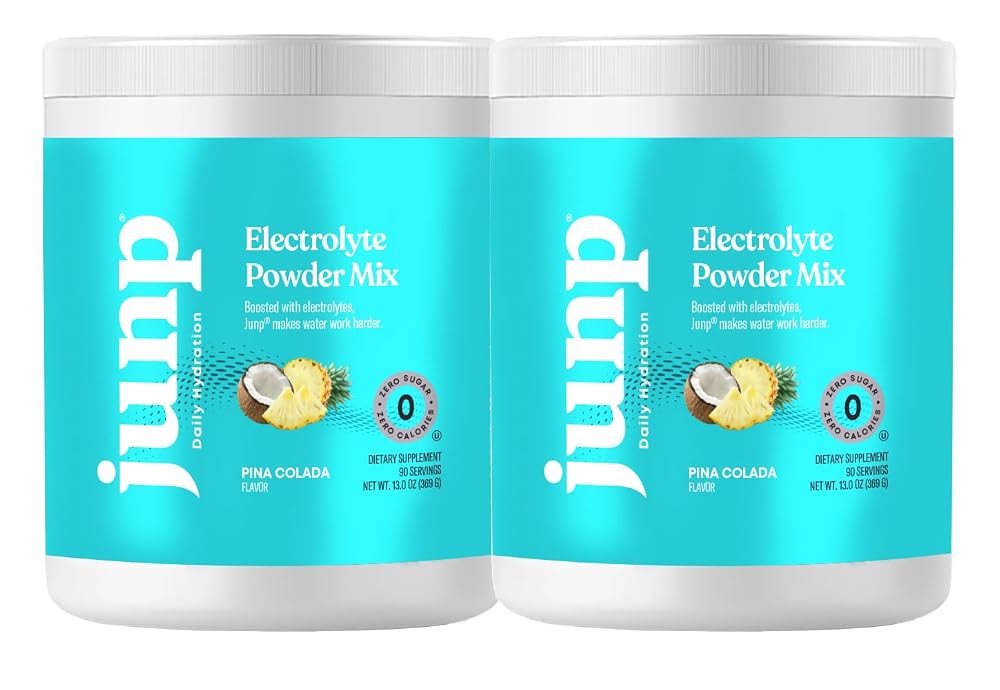 JUNP Electrolytes Powder No Sugar No Carbs Drink Mix - Potassium