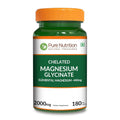 Pure Nutrition MagG Chelated Magnesium Glycinate - 180 Tablets