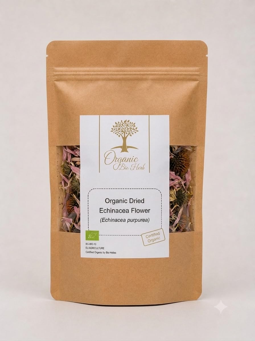 Organic Bio Herbs Echinacea Dried Flowers - 2 Oz. - image 2