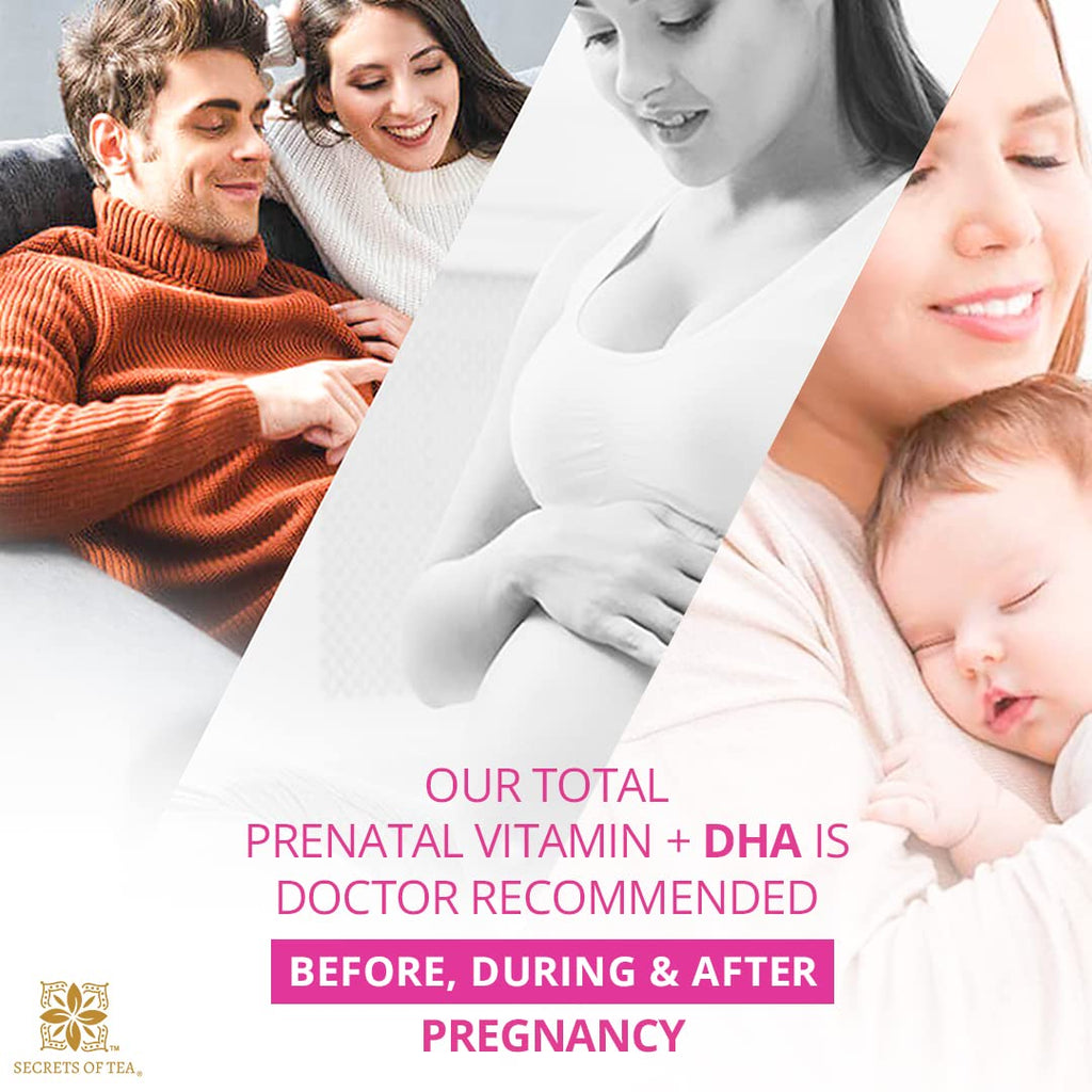 Secrets Of Tea Prenatal Vitamins Multivitamin - 60 Capsules - image 6
