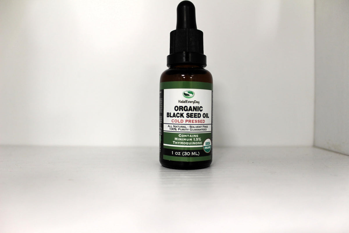 HalalEveryDay- USDA Organic Black Seed Oil - 100% Pure