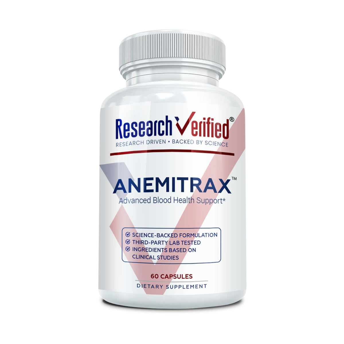 Research Verified Anemitrax - 6-in-1 Complete Blood Builder - Gentle