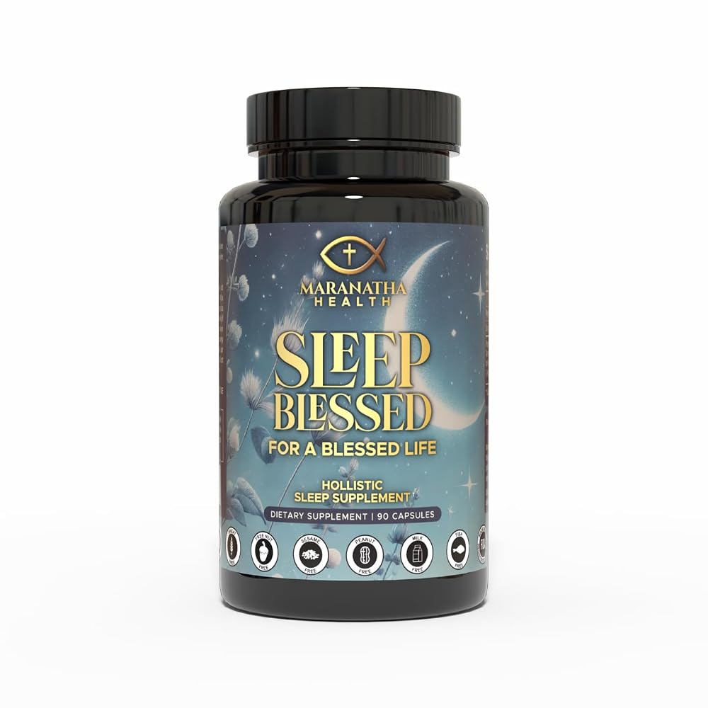 Maranatha Health Sleep Blessed Sleep Aid Formula - 90 Capsules