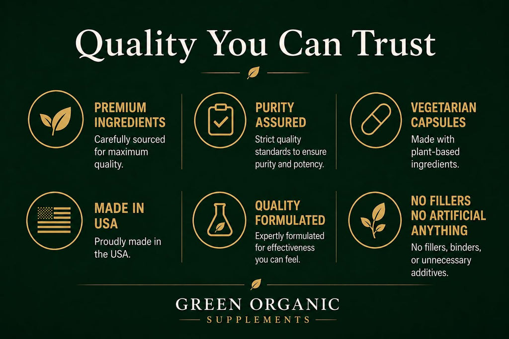 Green Organic Supplements Hawthorn Berry Capsules - 90 Capsules - image 6
