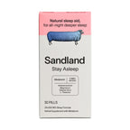 Sandland Stay Asleep Plus Melatonin Sleep Supplement - 30 Capsules
